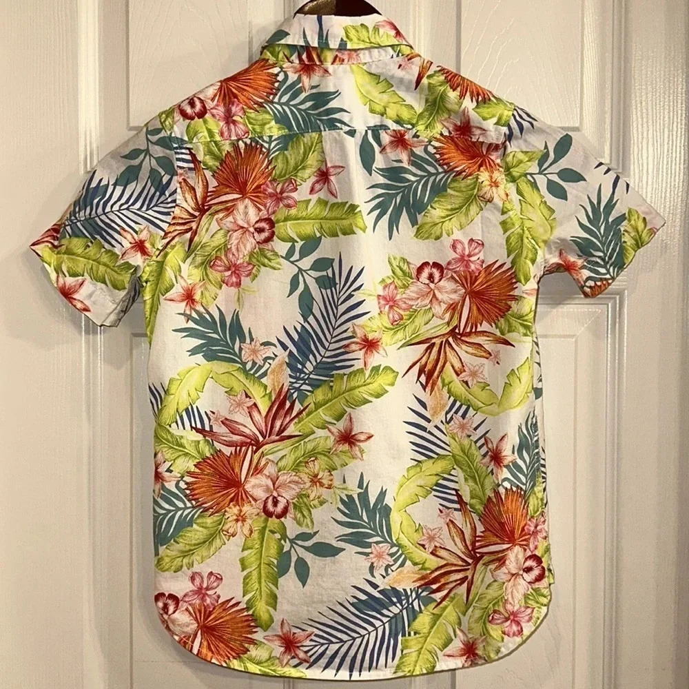EUC 2 Gap Kids Shirt Sleeve Button Down Shirts (Small - 6/7) - Picture 11 of 11